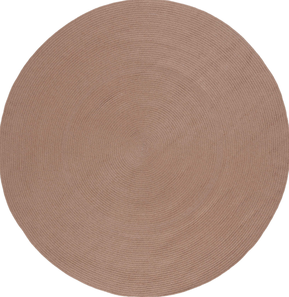 Safavieh Braided BRD402T Brown Area Rug Round