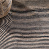 Safavieh Braided BRD904B Beige / Black Area Rug Detail