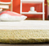 Safavieh Braided BRD904Y Green / Ivory Area Rug Detail