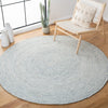 Safavieh Braided BRD905F Grey / Ivory Area Rug Room Scene