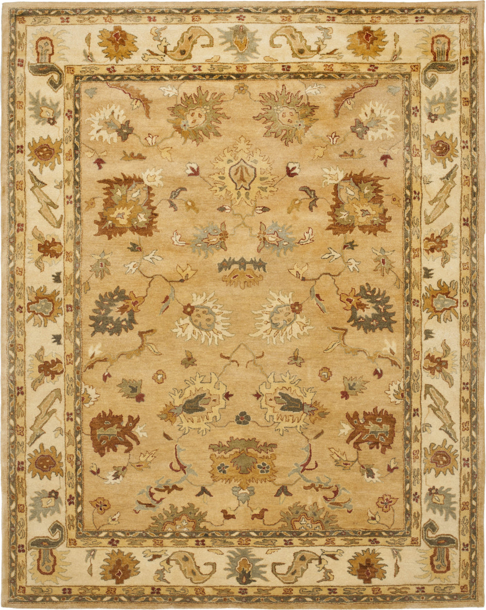 Safavieh Bergama Brg136 Taupe/Ivory Area Rug  Feature