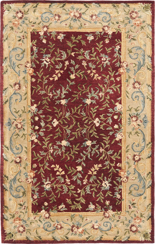 Safavieh Bergama Brg164 Red/Dark Beig Area Rug 