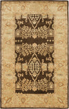 Safavieh Bergama Brg190 Brown/Green Area Rug 