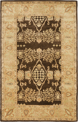 Safavieh Bergama Brg190 Brown/Green Area Rug 