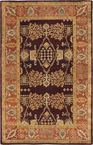 Safavieh Bergama Brg190 Red/Rust Area Rug 