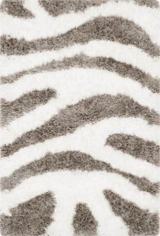 Safavieh Barcelona Shag BSG321 Ivory / Silver Area Rug