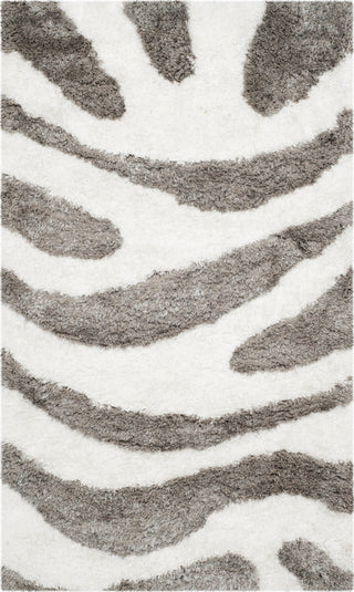 Safavieh Barcelona Shag BSG321 Ivory / Silver Area Rug