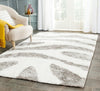 Safavieh Barcelona Shag BSG321 Ivory / Silver Area Rug