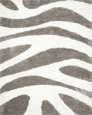 Safavieh Barcelona Shag BSG321 Ivory / Silver Area Rug