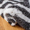 Safavieh Barcelona Shag BSG323 Graphite / Ivory Area Rug