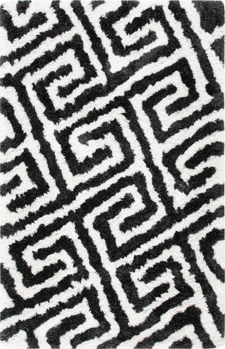 Safavieh Barcelona Shag BSG323 Graphite / Ivory Area Rug