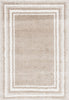 Safavieh Border and Stripe Shag BSP251 Beige / Ivory Area Rug