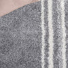 Safavieh Border and Stripe Shag BSP251 Grey / Ivory Area Rug