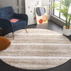 Safavieh Border and Stripe Shag BSP252 Beige / Ivory Area Rug