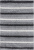 Safavieh Border and Stripe Shag BSP252 Grey / Black Area Rug