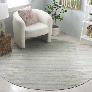 Safavieh Cabo CAB354B Beige / Green Area Rug Room Scene Feature