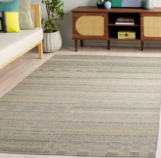 Safavieh Cabo CAB360L Blue / Green Area Rug Room Scene Feature