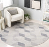 Safavieh Cabo CAB374B Beige / Light Grey Area Rug Room Scene Feature