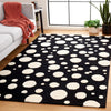 Safavieh Cambridge CAM147Z Black / Ivory Area Rug Room Scene