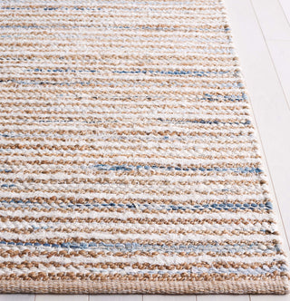 Safavieh Cape Cod CAP151L Natural / Light Blue Area Rug Detail