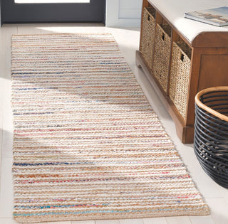 Safavieh Cape Cod CAP151P Natural / Rust Area Rug Room Scene Feature