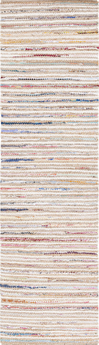 Safavieh Cape Cod CAP151P Natural / Rust Area Rug Runner