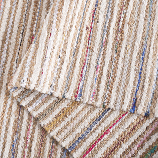 Safavieh Cape Cod CAP151P Natural / Rust Area Rug Fold