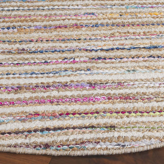 Safavieh Cape Cod CAP151P Natural / Rust Area Rug Detail