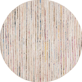 Safavieh Cape Cod CAP151P Natural / Rust Area Rug Round