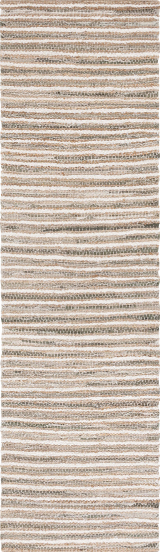 Safavieh Cape Cod CAP151Y Natural / Green Area Rug Runner