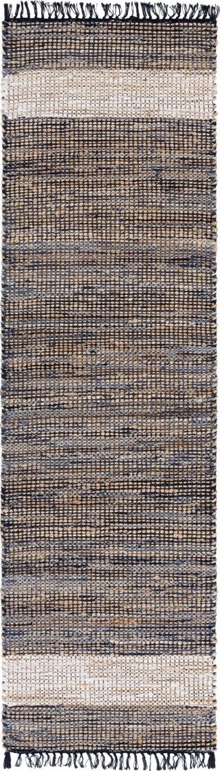 Safavieh Cape Cod CAP153N Navy / Beige Area Rug Runner