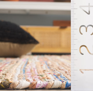 Safavieh Cape Cod CAP153U Pink / Beige Area Rug Detail