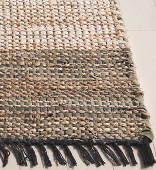 Safavieh Cape Cod CAP153Y Green / Beige Area Rug Detail