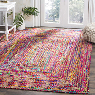 Safavieh Cape Cod CAP202A Red / Multi Area Rug Room Scene Feature