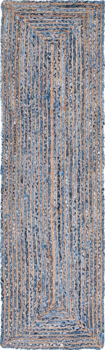 Safavieh Cape Cod CAP202M Blue / Natural Area Rug Runner