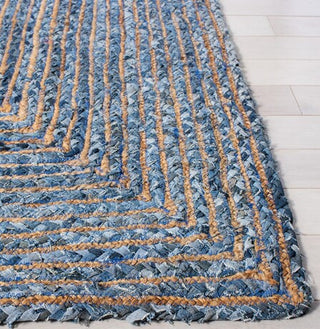 Safavieh Cape Cod CAP202M Blue / Natural Area Rug Detail