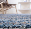 Safavieh Cape Cod CAP202M Blue / Natural Area Rug Detail