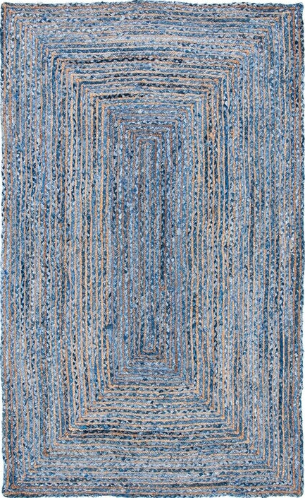 Safavieh Cape Cod CAP202M Blue / Natural Area Rug main image