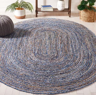 Safavieh Cape Cod CAP202M Blue / Natural Area Rug Room Scene