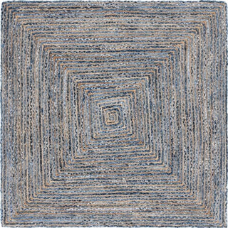 Safavieh Cape Cod CAP202M Blue / Natural Area Rug Square