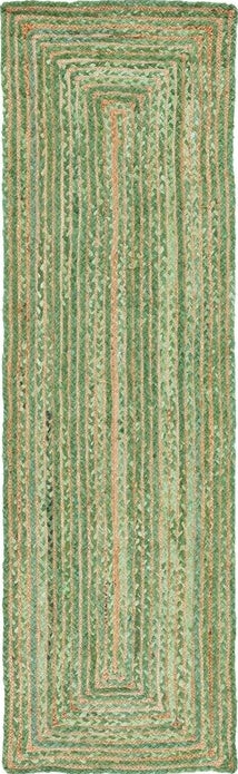 Safavieh Cape Cod CAP202Y Green / Natural Area Rug Runner