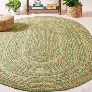 Safavieh Cape Cod CAP202Y Green / Natural Area Rug Room Scene