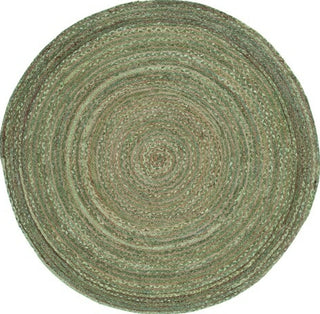 Safavieh Cape Cod CAP202Y Green / Natural Area Rug Round