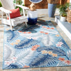 Safavieh Cabana CBN451J Aqua / Ivory Area Rug Room Scene