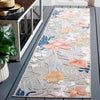 Safavieh Cabana CBN454G Grey / Rust Area Rug Room Scene Feature