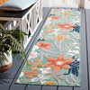 Safavieh Cabana CBN454Y Green / Rust Area Rug Room Scene Feature