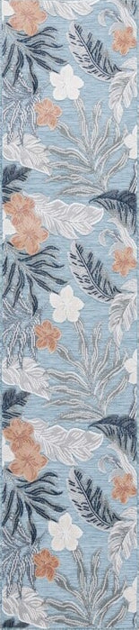 Safavieh Cabana CBN456M Blue / Grey Area Rug Runner