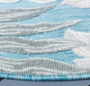 Safavieh Cabana CBN456M Blue / Grey Area Rug Detail