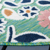 Safavieh Cabana CBN485N Green / Navy Area Rug Detail