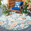 Safavieh Cabana CBN485N Green / Navy Area Rug Room Scene